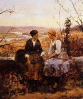 Daniel Ridgway Knight - The Two Friends